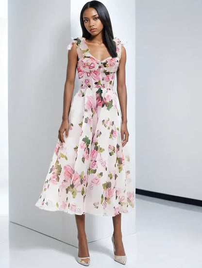 Rose Flower Dress