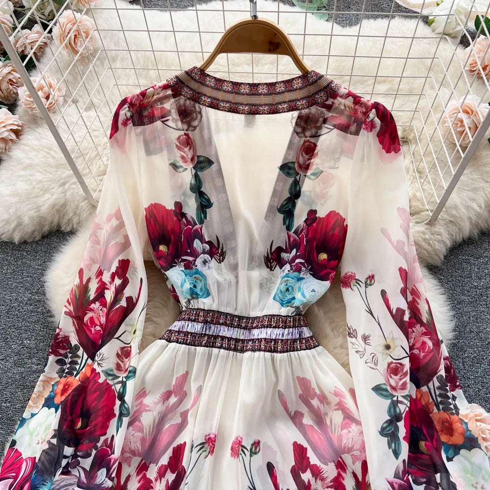 Boho Cascading Dress