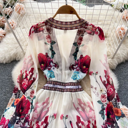 Boho Cascading Dress