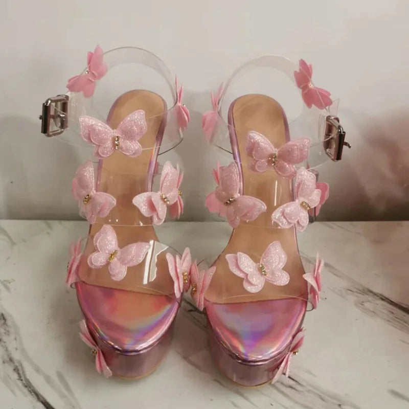 Cute Butterfly Heels