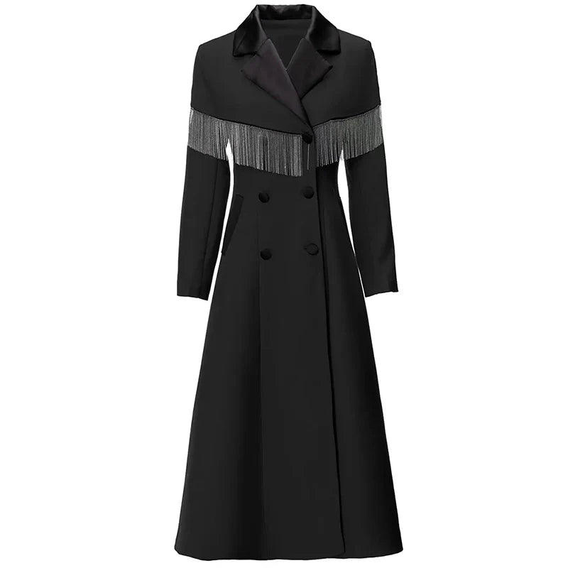 Tassel Trench Coat