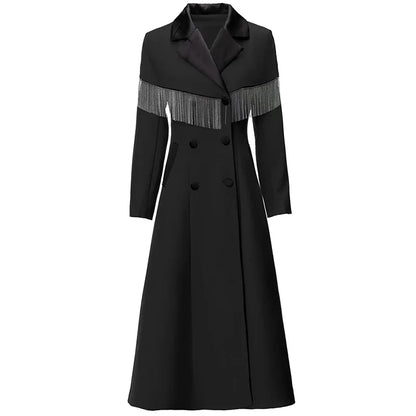 Tassel Trench Coat