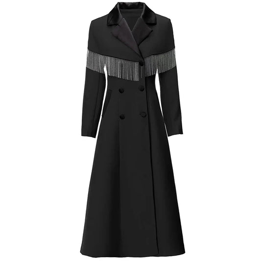 Tassel Trench Coat