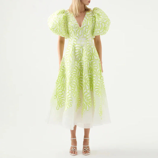 Diona Embroidered Dress