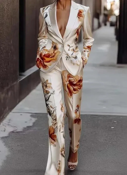 Satin Suit Set