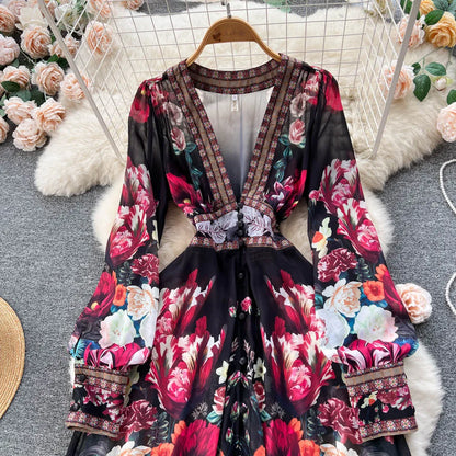 Boho Cascading Dress