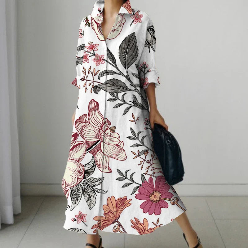 Oversized Shirt Dress