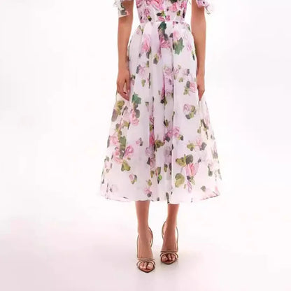 Rose Flower Dress