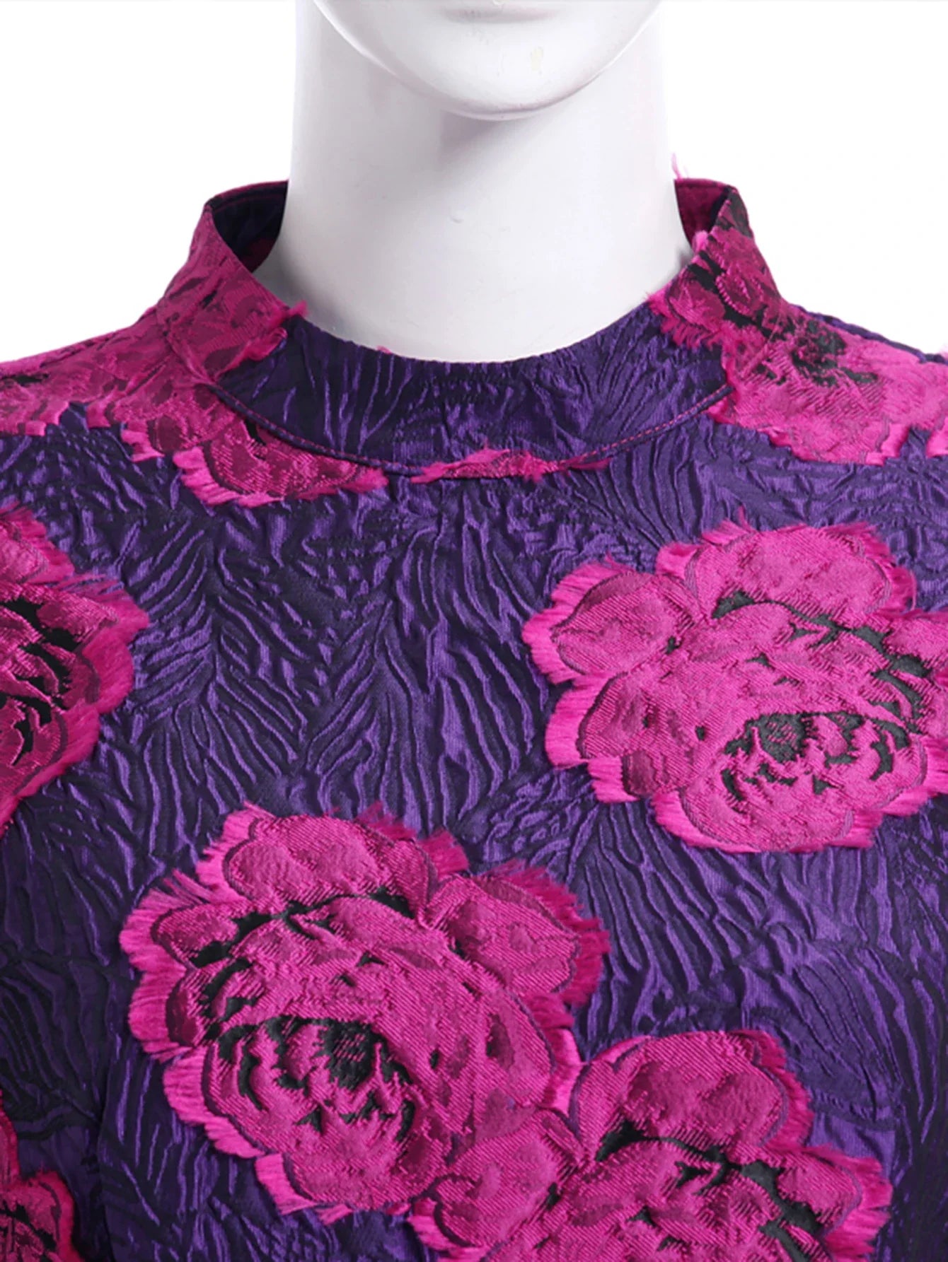 Elegant Brocade Mermaid Dress
