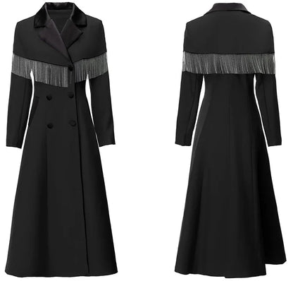 Tassel Trench Coat