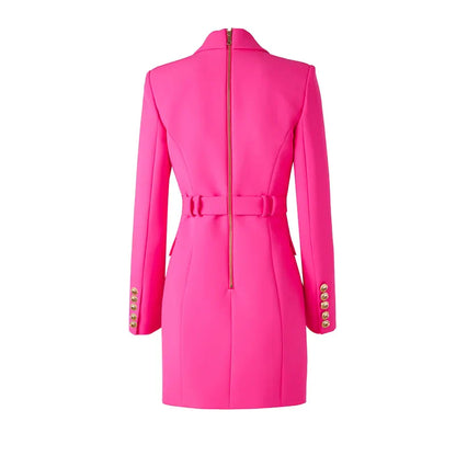 Rose Blazer Dress