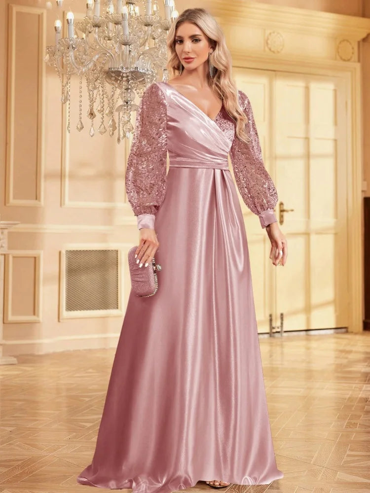 Luxury Sequin Evening Gown