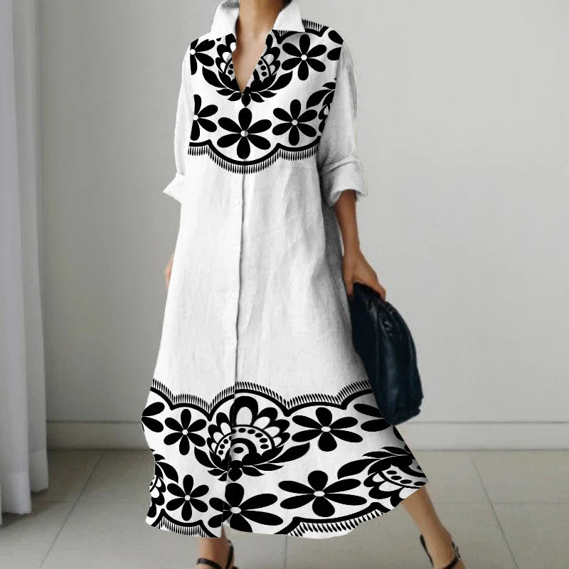 Oversized Shirt Dress