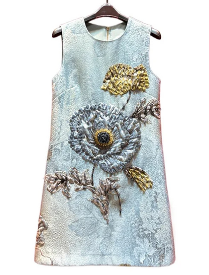 Jacquard Beading Dress