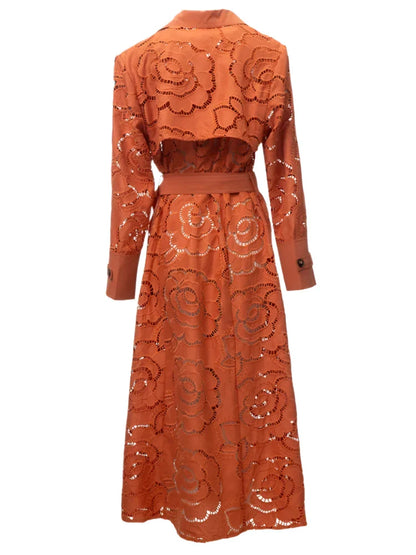 Emma Cutwork Coat