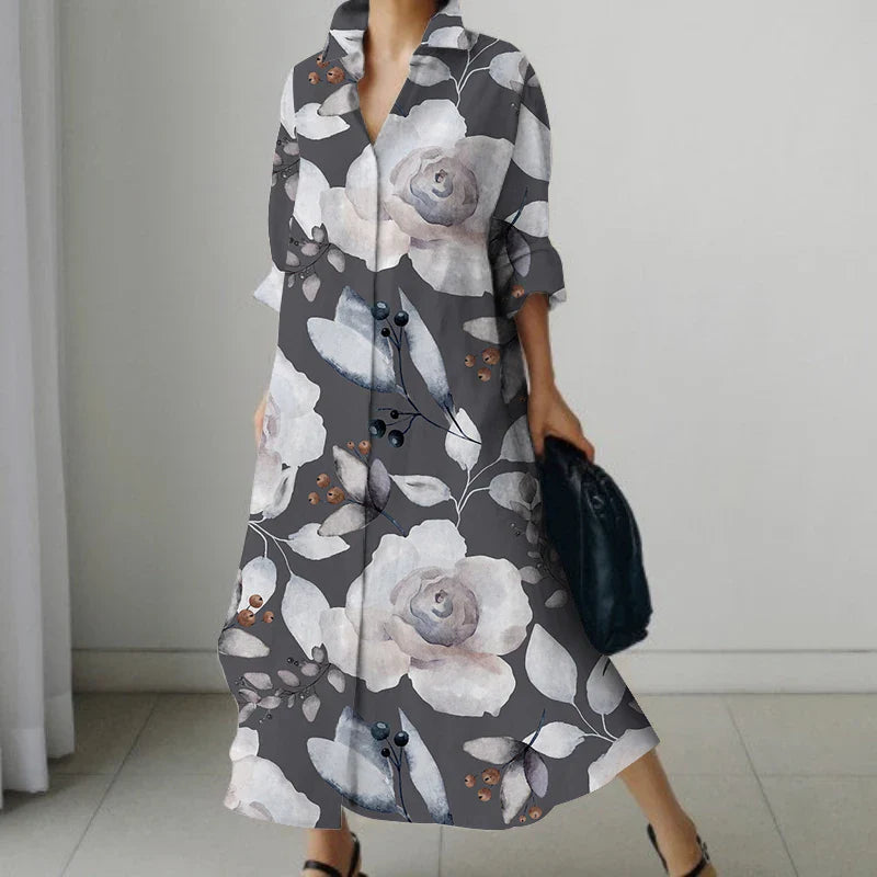 Oversized Shirt Dress