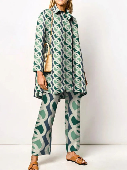 Autumn Vintage Pant Set