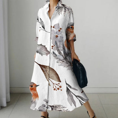 Oversized Shirt Dress