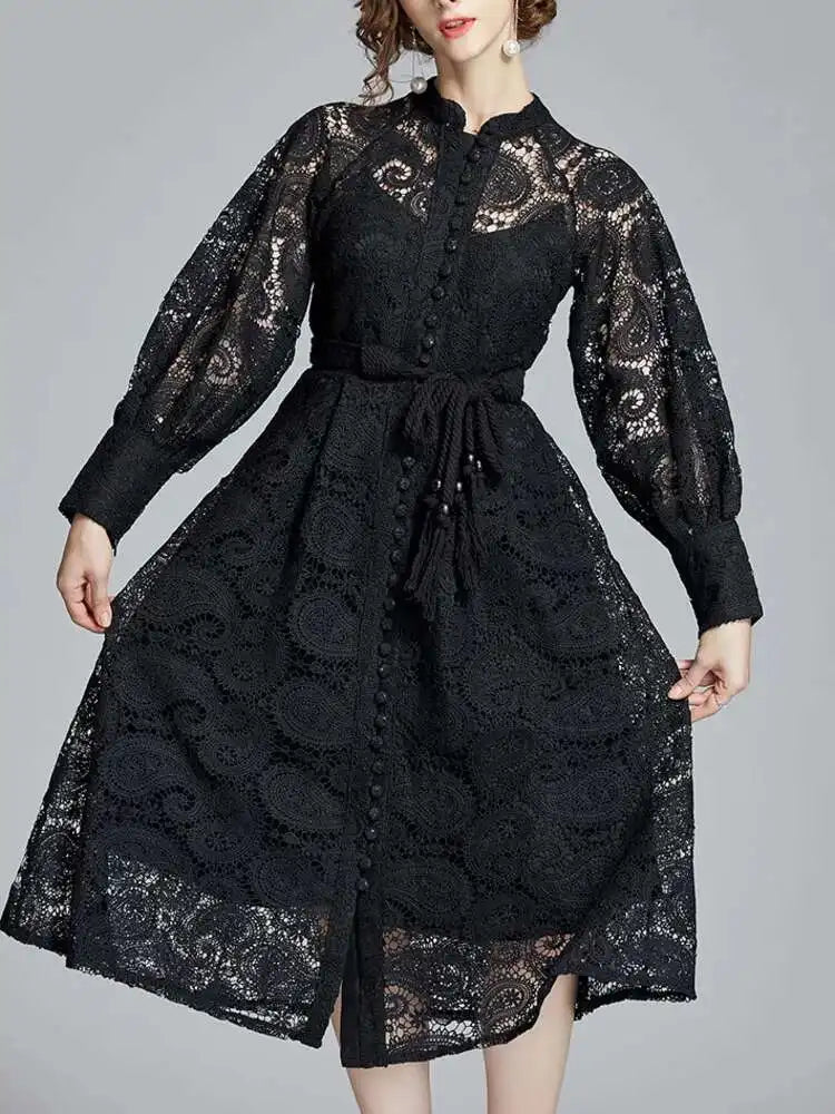 Lace Net Dress