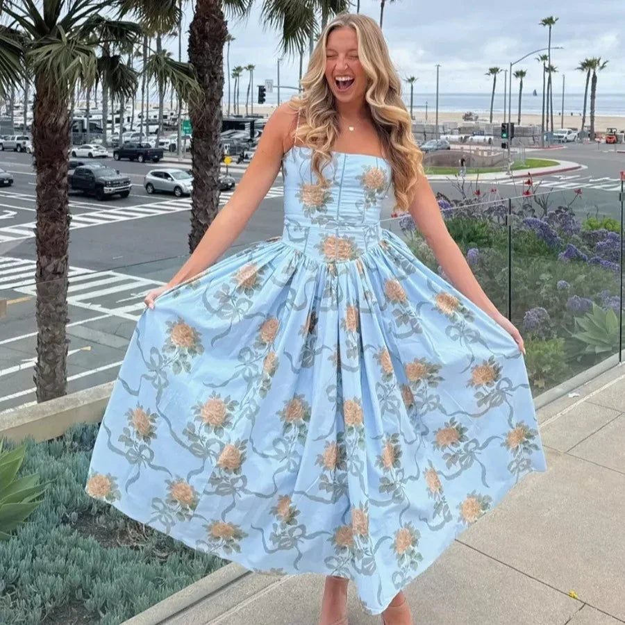 Olga Floral Dress