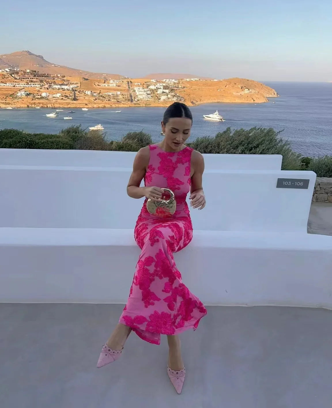 3D Rose Dress
