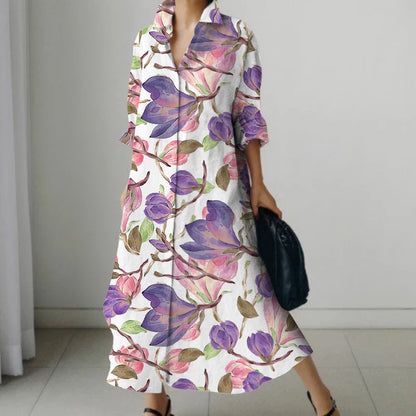 Oversized Shirt Dress