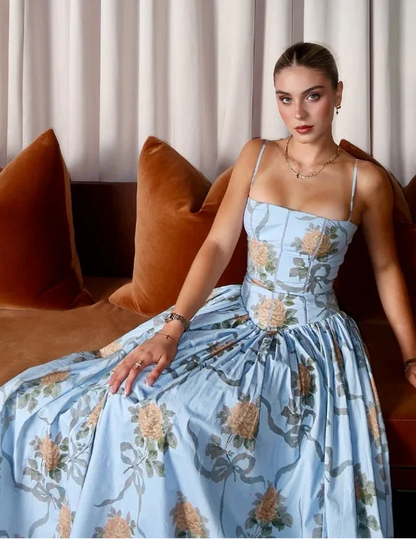 Olga Floral Dress
