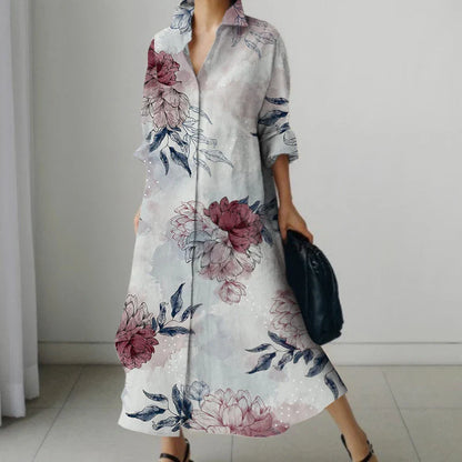 Oversized Shirt Dress