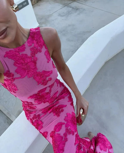 3D Rose Dress
