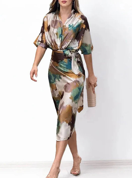 Satin Gala Dress