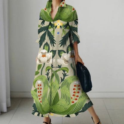Oversized Shirt Dress