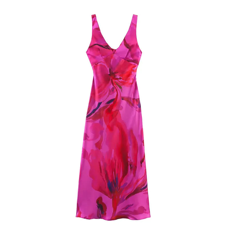 Curling One Shoulder Dress