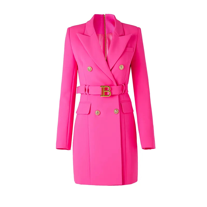 Rose Blazer Dress