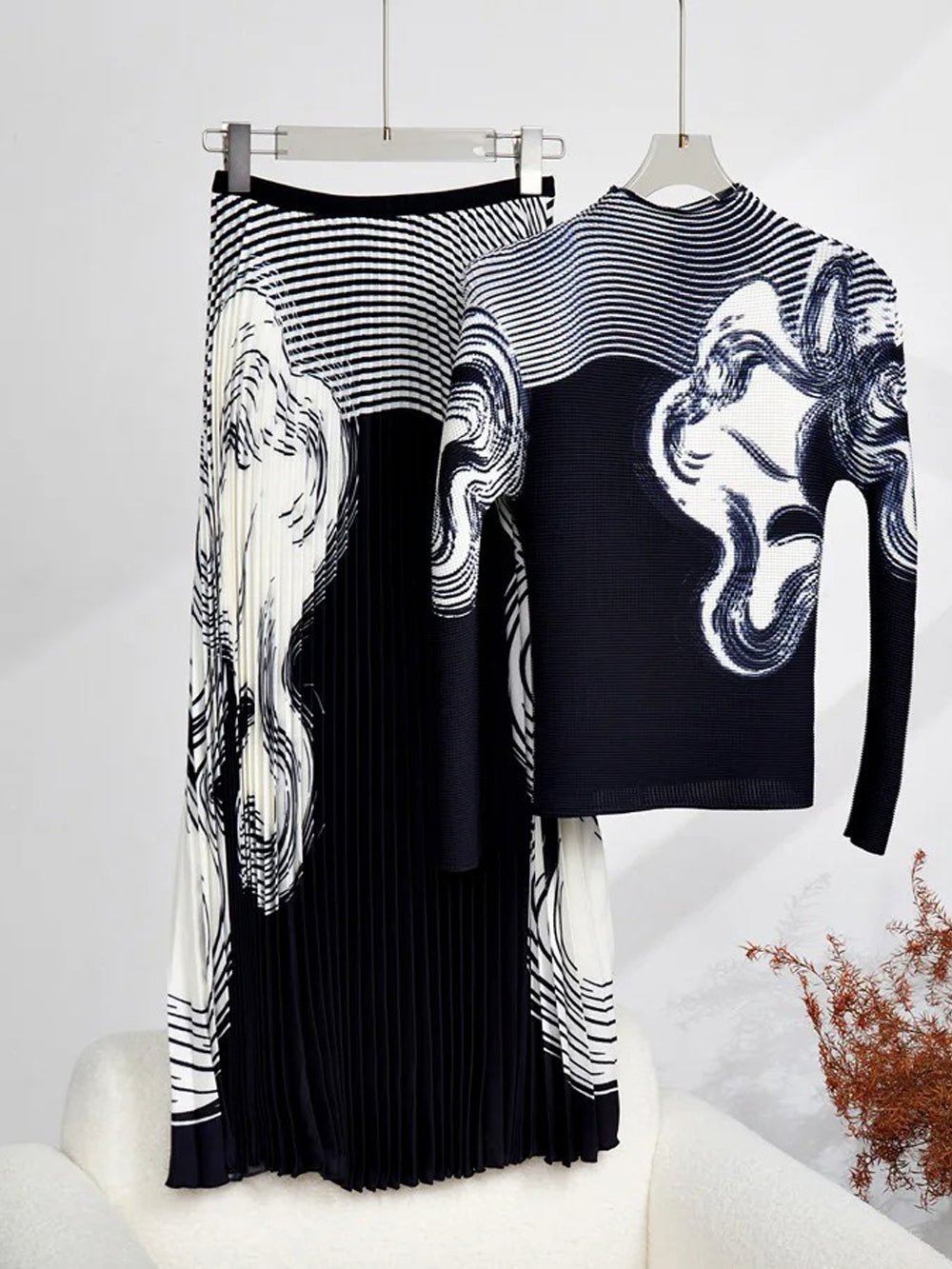 Harper Skirt & Shirt Set