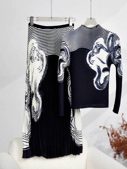 Harper Skirt & Shirt Set