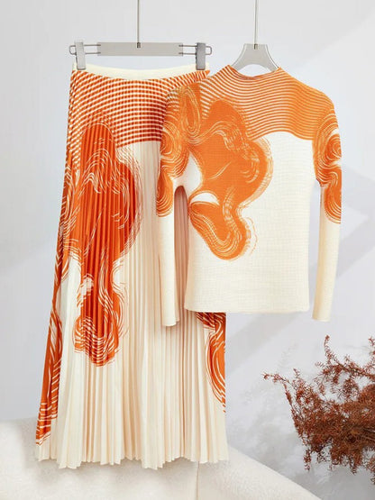 Harper Skirt & Shirt Set