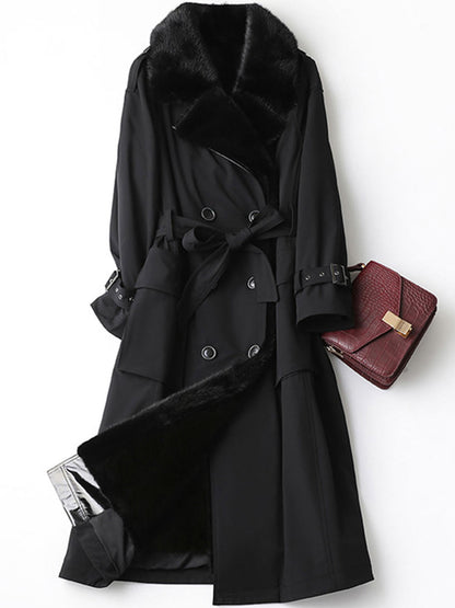Aiden Double-Breasted Belt Coat