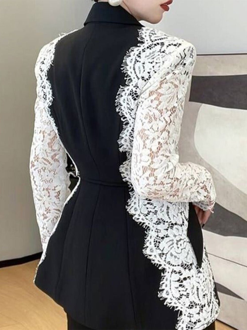 Amara Lace Blazer Jacket