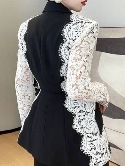 Amara Lace Blazer Jacket