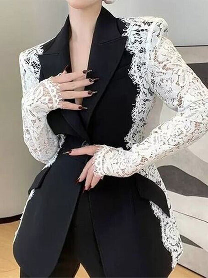 Amara Lace Blazer Jacket