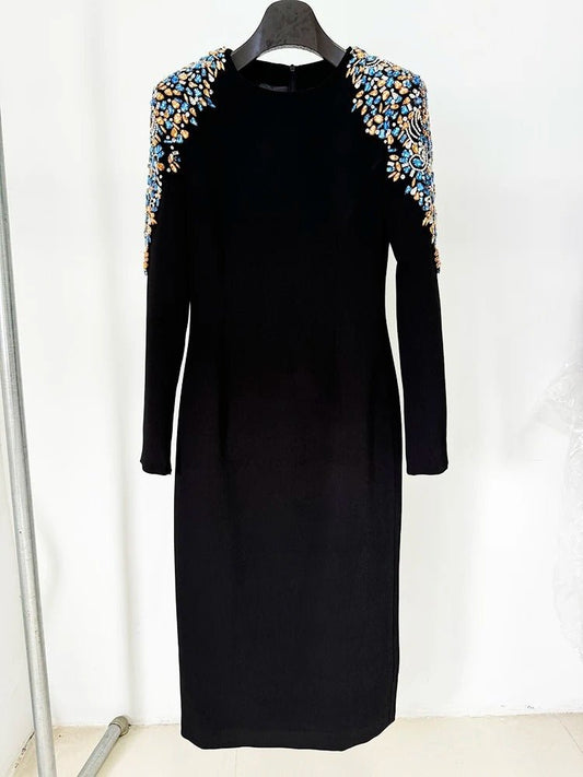 Amelie Beaded Midi Dress
