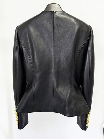 Amelie Sculpted Button Jacket