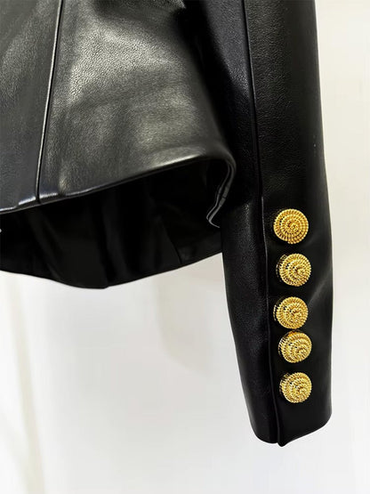 Amelie Sculpted Button Jacket