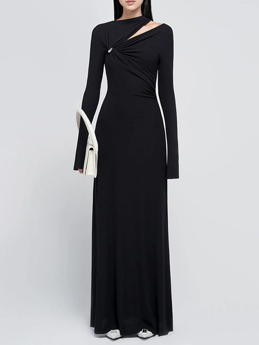 Anastasia Draped Maxi Dress