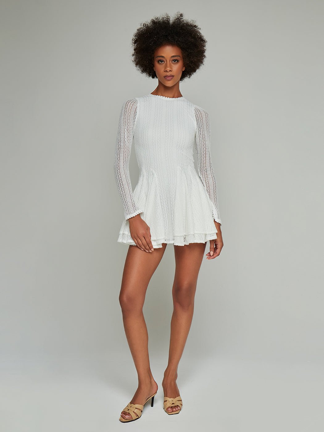 Anora Long Sleeve Ultra Mini Dress
