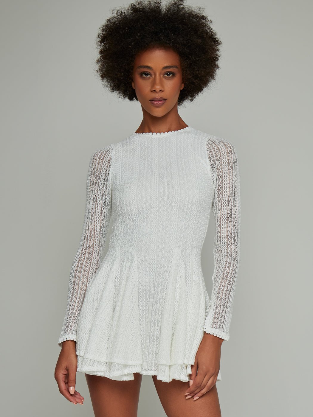 Anora Long Sleeve Ultra Mini Dress