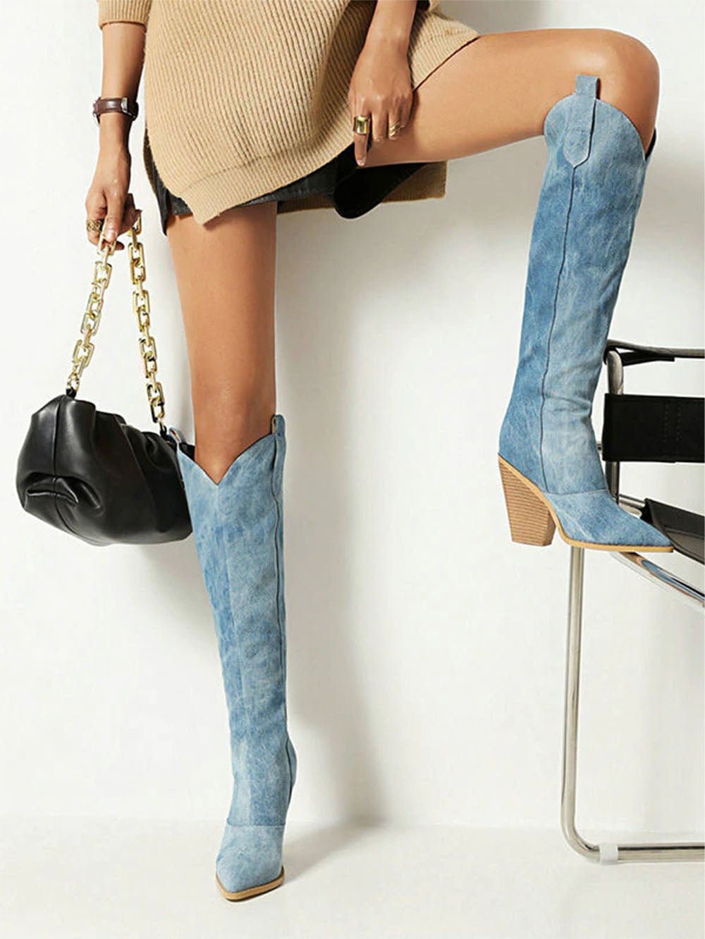 Arya High Heel Cowboy Boot