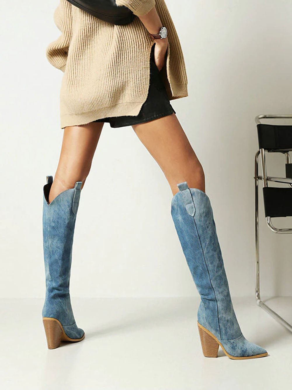 Arya High Heel Cowboy Boot