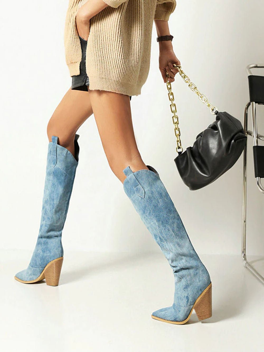 Arya High Heel Cowboy Boot