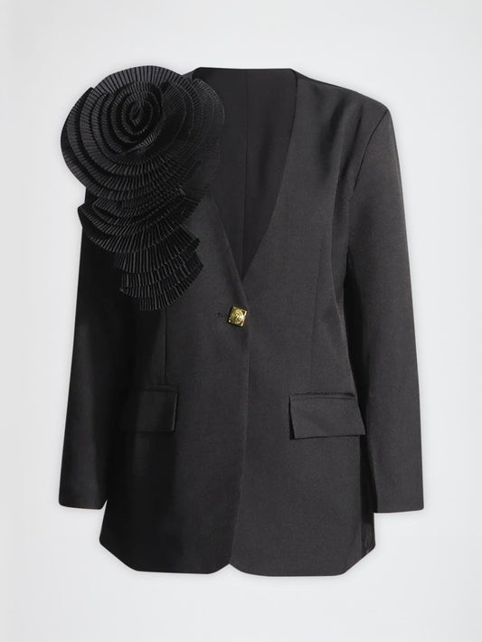 Ashley Rose Appliques Blazer